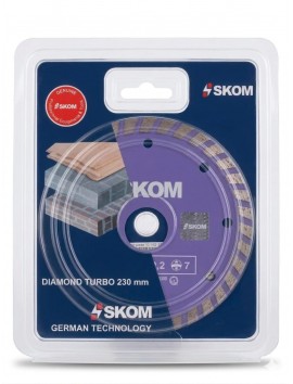ALMAZ DISK 230X22.2 SKOM DIAMOND TURBO