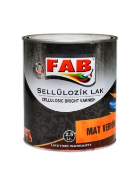 Fab Sellulozik Mat Lak