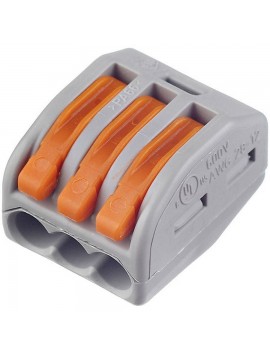 Klemma birləşdirici Wago 3-gözlü Klemma birləşdirici Wago 3-gözlü